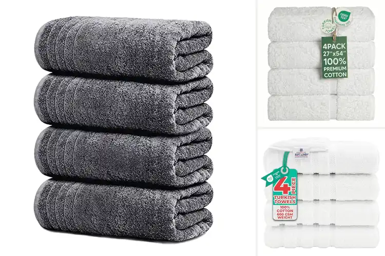 Detailed view of Best 100% Cotton Towels