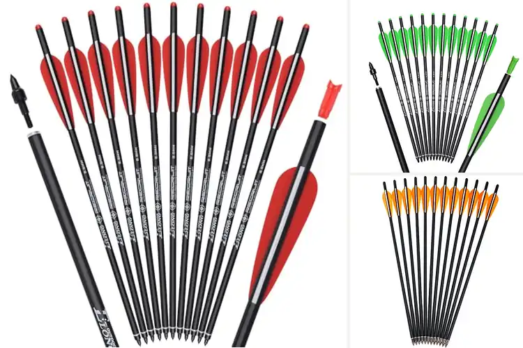 Detailed view of Best 16 Inch Crossbow Bolts