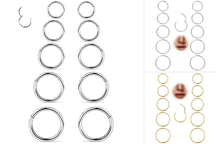 Detailed view of Best 20 Gauge Hoop Earrings: Top 10 Picks for Everyday Style