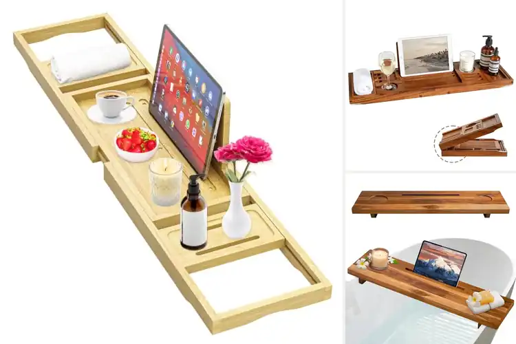 Detailed view of Best Adjustable Bath Trays