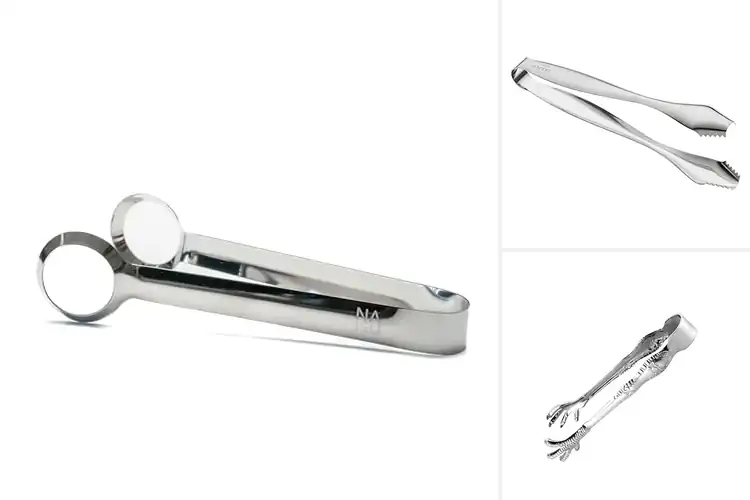 Detailed view of Best Anti-Drop Ice Tongs