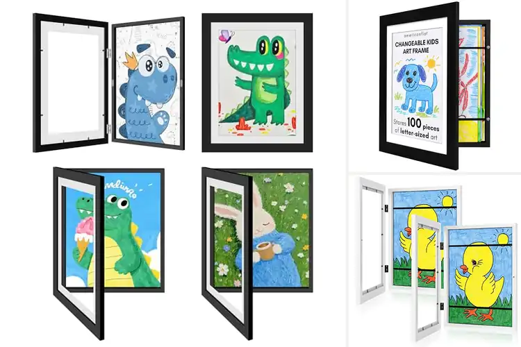 Detailed view of Best Art Storage Frames