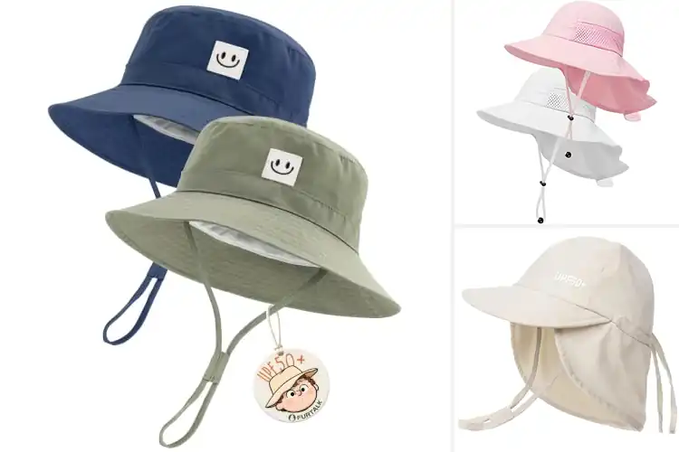 Detailed view of Best Baby Sun Protection Hats
