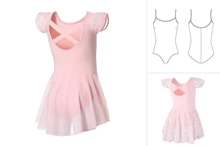 Detailed view of Best Ballet Leotards