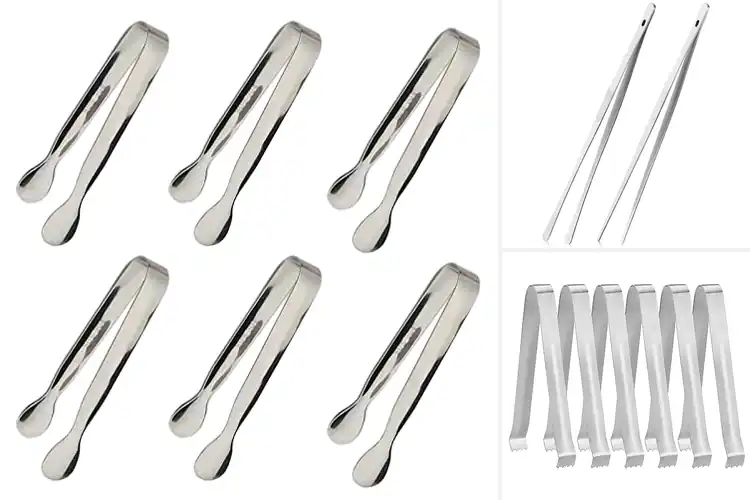 Detailed view of Best Bar Tongs: Perfect Grip for Effortless Drink Service