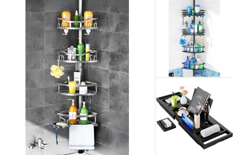 Detailed view of Best Bathtub Caddies: Relax & Declutter Your Bath Time