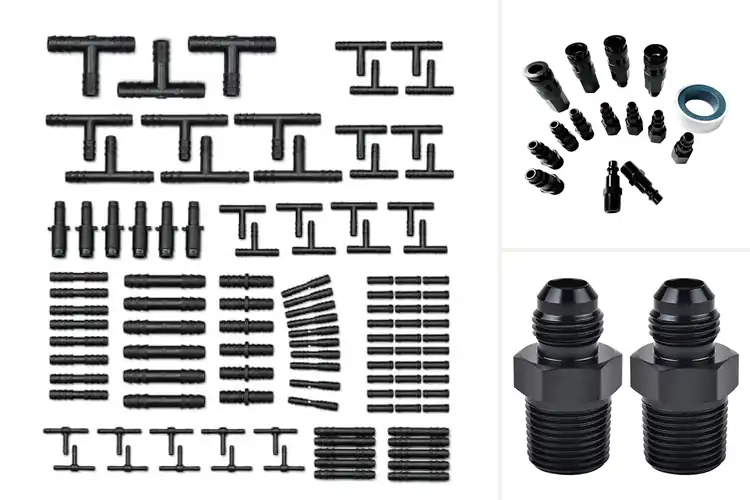 Detailed view of Best Black Automotive Fittings