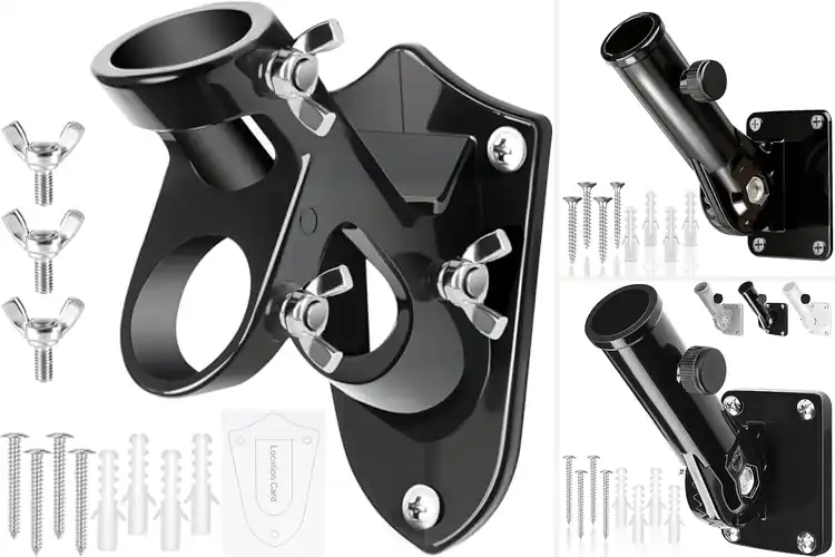 Detailed view of Best Black Metal Pole Mounts: Mount Any Item With Confidence