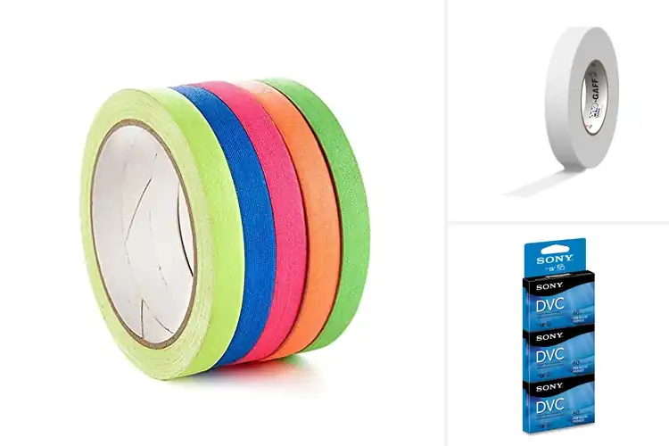 Detailed view of Best Camera Tapes: Faster, Smoother Production