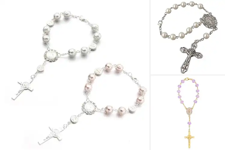 Detailed view of Best Car Rosaries: Elevate Your Drive with Faith & Style