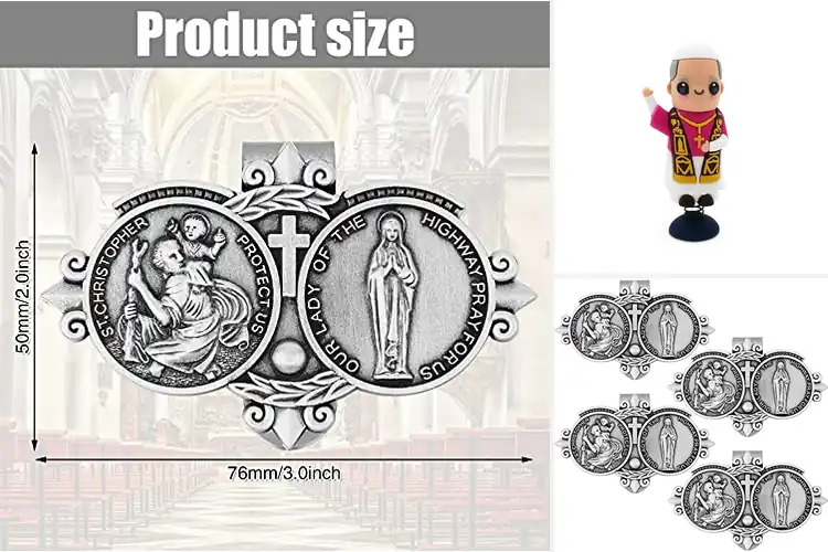 Detailed view of Best Catholic Car Decorations