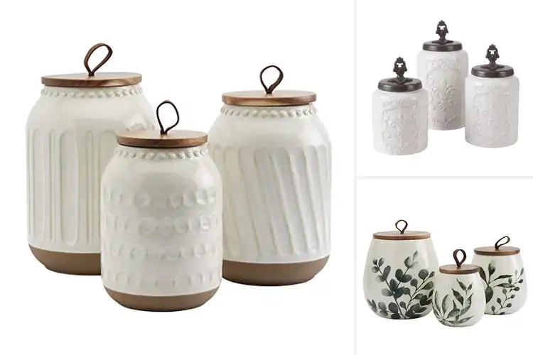 Detailed view of Best Ceramic Canisters