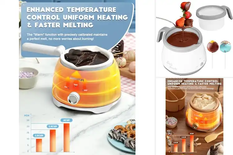 Detailed view of Best Chocolate Melting Pots