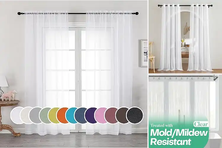 Detailed view of Best Clear Curtains