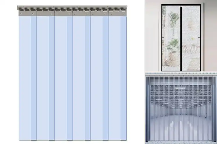 Detailed view of Best Clear Door Curtains
