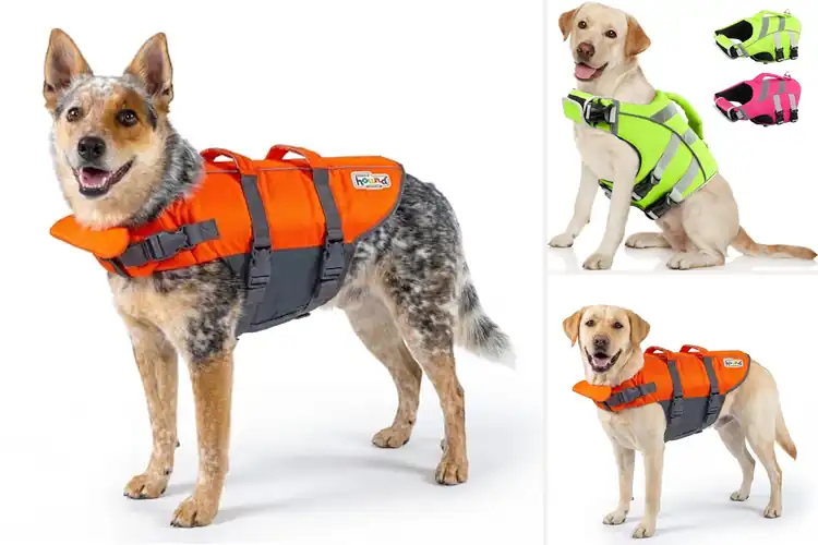 Detailed view of Best Dog Swimming Vests for Boating