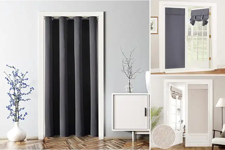 Detailed view of Best Door Curtains for Style & Privacy