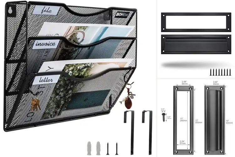 Detailed view of Best Door Mail Accessories