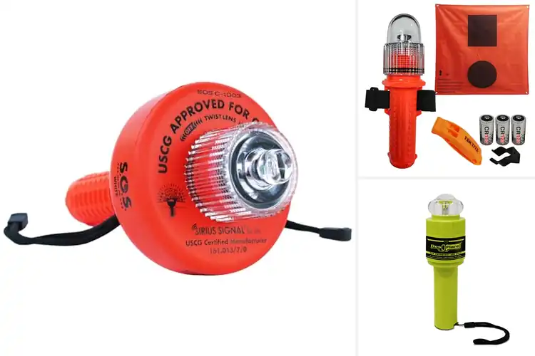 Detailed view of Best Electronic Boat Distress Flares