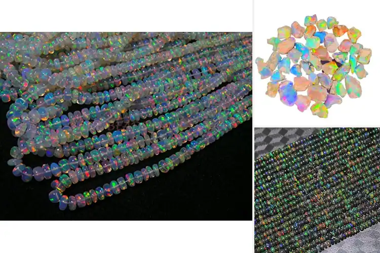 Detailed view of Best Ethiopian Opals: Top Gems for Stunning Jewelry