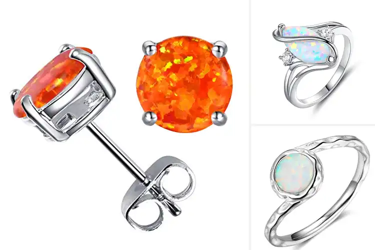 Detailed view of Best Fire Opals: Top 10 Dazzling Pieces