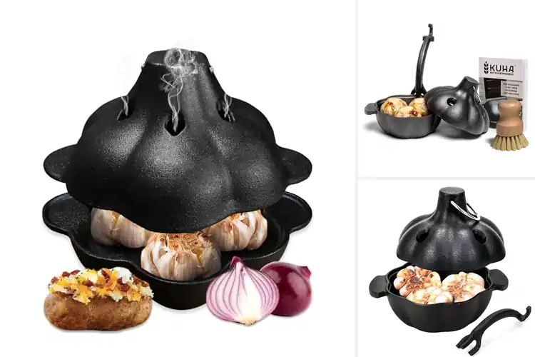 Detailed view of Best Garlic Pots for Fresh Flavor