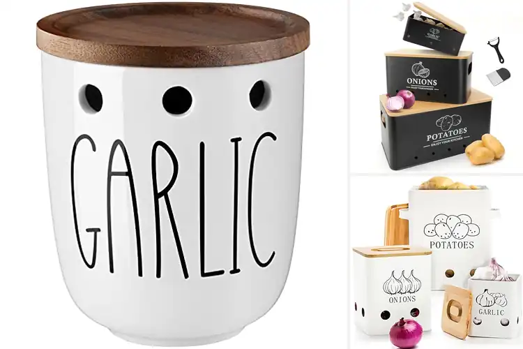 Detailed view of Best Garlic Storage Solutions