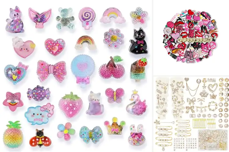 Detailed view of Best Girly Shoe Charms