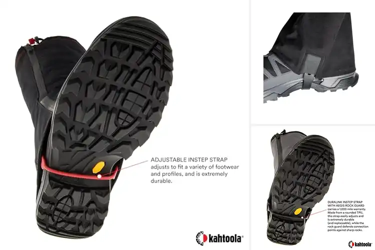 Detailed view of Best Gore-Tex Skiing Gaiters