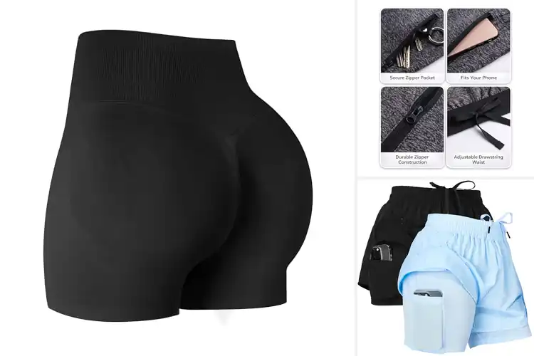 Detailed view of Best Gym Shorts for Women: 10 Top Picks for Comfort & Style