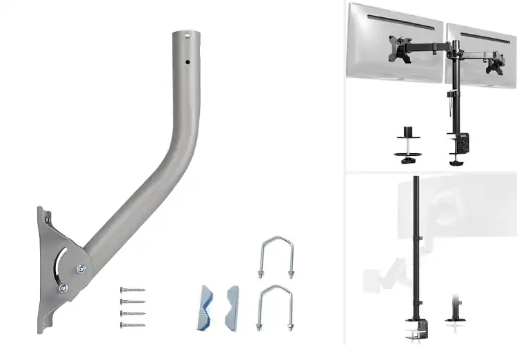 Detailed view of Best Heavy Duty Steel Mounting Arms