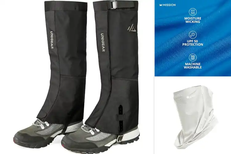 Detailed view of Best Ice Gaiters