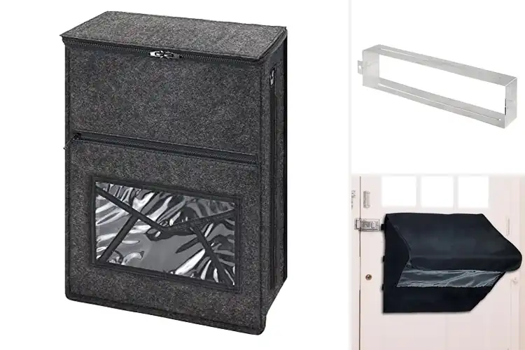 Detailed view of Best Indoor Mail Slot Cutout Liners