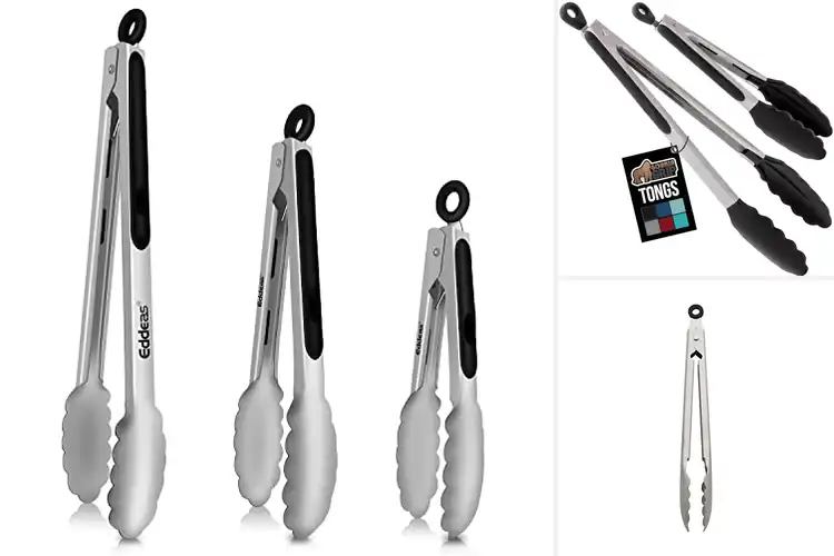 Detailed view of Best Kitchen Tongs: Top 10 Picks for Safer, Easier Cooking