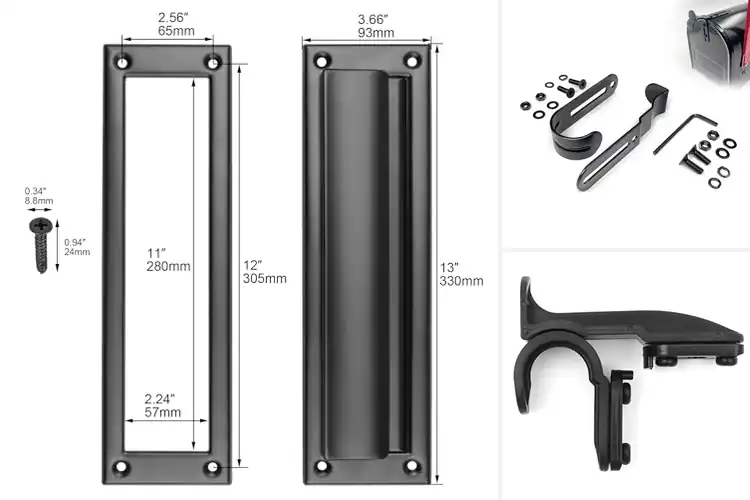 Detailed view of Best Mail Slot Hardware Kits: Top Picks for Style & Security