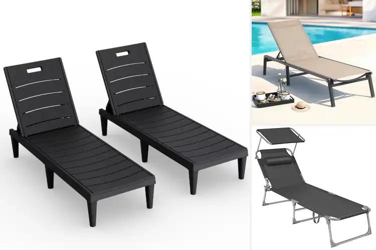 Detailed view of Best Outdoor Sun Loungers