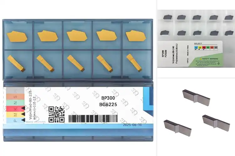 Detailed view of Best Parting Inserts