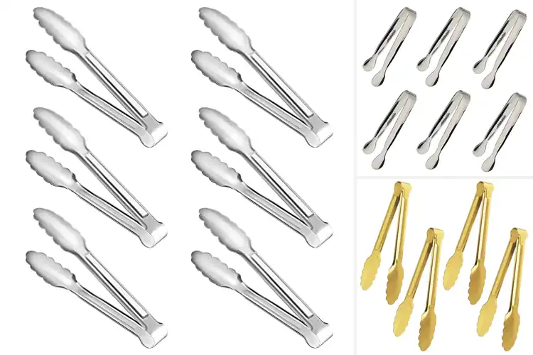 Detailed view of Best Party Tongs: Serve with Style and Ease