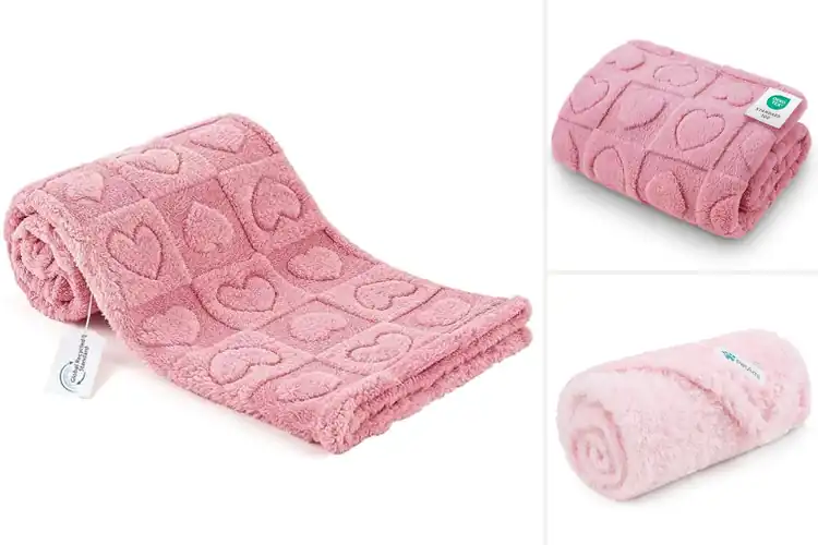 Detailed view of Best Pink Cat Blankets