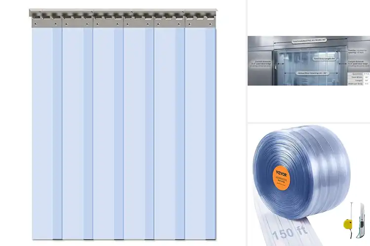 Detailed view of Best Plastic Strip Door Curtains