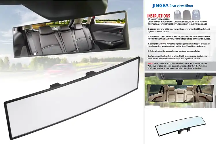 Detailed view of Best Rearview Mirrors