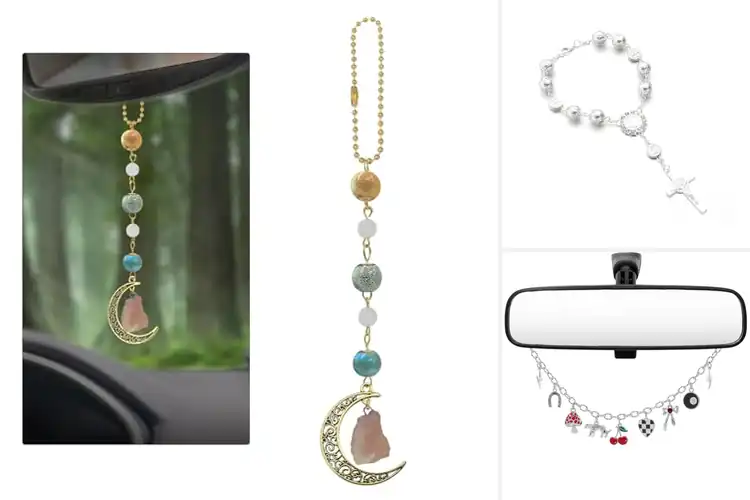 Detailed view of Best Rearview Pendants: 10 Stylish Picks for Your Car