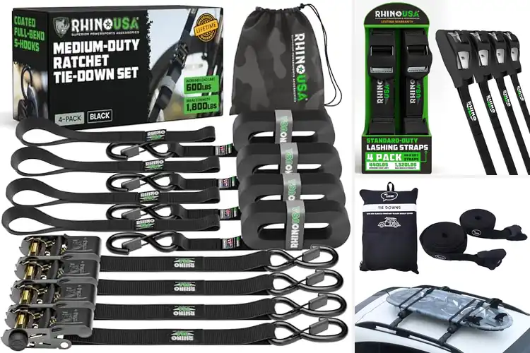 Detailed view of Best Roof Rack Straps: Secure Your Adventure Gear with Ease
