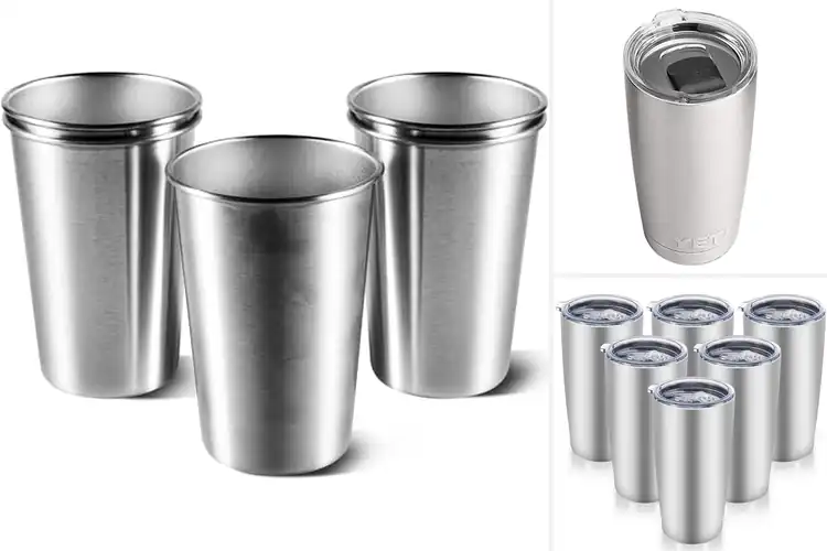 Detailed view of Best Stainless Steel Tumblers