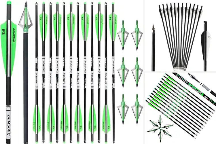 Detailed view of Best Sub-220 Lb Crossbow Bolts