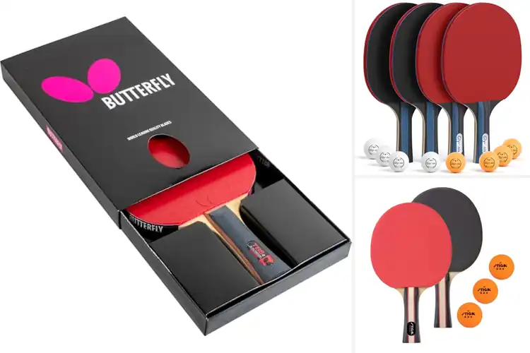 Detailed view of Best Table Tennis Racket Combinations