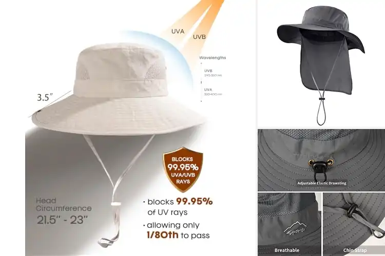 Detailed view of Best UPF 50+ Hats: Ultimate Sun Protection & Style