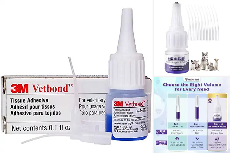Detailed view of Best Veterinary Skin Glues