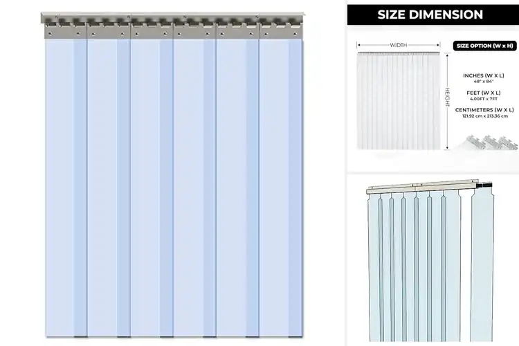 Detailed view of Best Vinyl Curtains: 10 Durable Picks for Long-Lasting Value