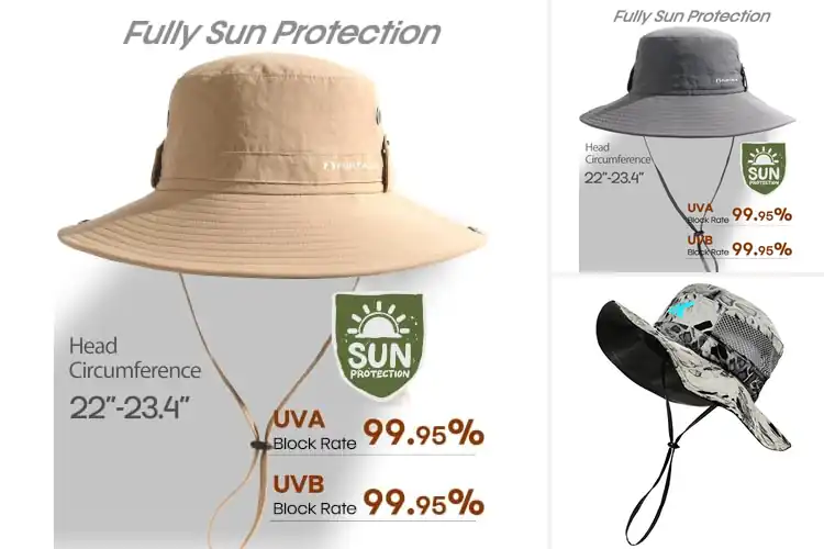 Detailed view of Best Wide Brim Fishing Hats
